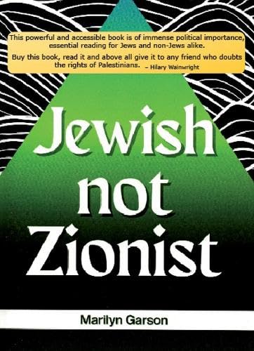 Jewish Not Zionist