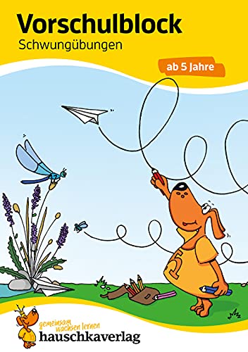 Ubungsmaterial Fur Kindergarten Und Vorschule - T626 - Vorschulblock - Schwungubungen Ab 5 Jahre