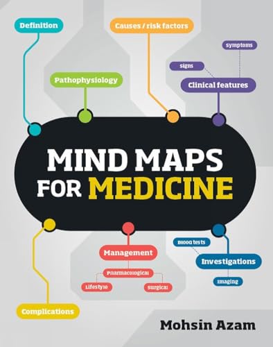 Mind Maps For Medicine: Over 100 Easy To Follow Mind Maps Of Clinically Relevant Medical Conditions
