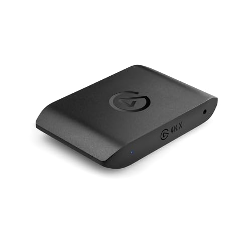 Elgato 4K X - Cattura 4K144 Con Latenza Ultra-Bassa Su Ps5/Pro, Xbox Series X/S, Nintendo Switch, Obs E Altro, Hdmi 2.1, Vrr, Hdr10, Usb 3.2 Gen 2, Pe