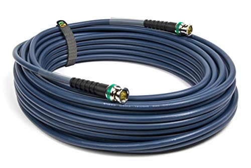 Emelec Víascom Eq3006A/0500-50,0M Connessione Video 4K-Uhd 12G-Sdi (0,80/3,75/6,00) Con Bnc 4K-Uhd - Driver Unifilare - Colore Blu - Pvc Flessibile