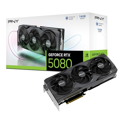 Pny Scheda Grafica Geforce Rtx™ 5080 16Gb Oc Triple Fan Dlss 4