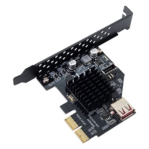 Chenyang 2 Porte Usb 2.0 E Usb 3.1 Gen 2 Type-E Pannello Frontale Presa A Pci-E 2X Pci Express Adattatore Scheda Di Espansione