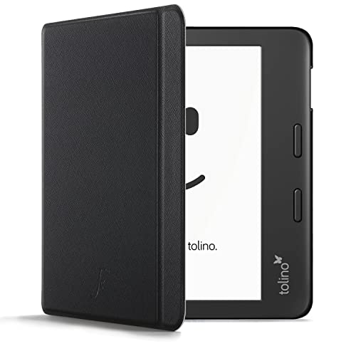 Forefront Cases Cover Per Tolino Epos 3 - Leggera Tolino Epos 3 2022 Custodia - Nero - Sottile E Leggero, Auto Svegliati Sonno Funzione, Protettiva To