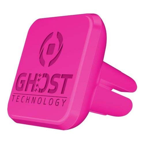 Celly Ghostventpk Auto – Supporto Per Lettore Mp3, Telefono Cellulare/Smartphone, Auto, Supporto Passivo, Rosa, Magnetic Mount,Car Vent Mount