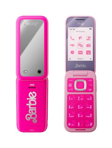 Hmd Barbie Rosa Cellulare Flip Phone. Sbloccato