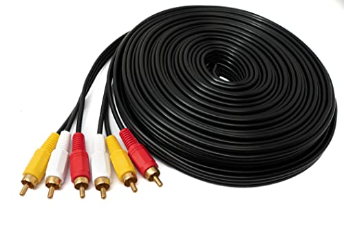 System-S Cavo Rca 3 Rca 15 M Maschio A Maschio Stereo & Composite Av Adapter Nero