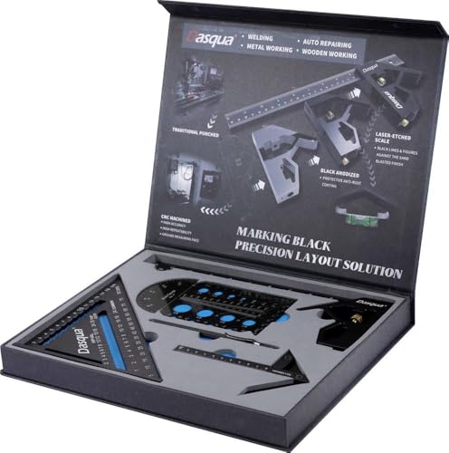 Dasqua 1804-1405 - Set Di Strumenti Di Misurazione, 5 Pezzi