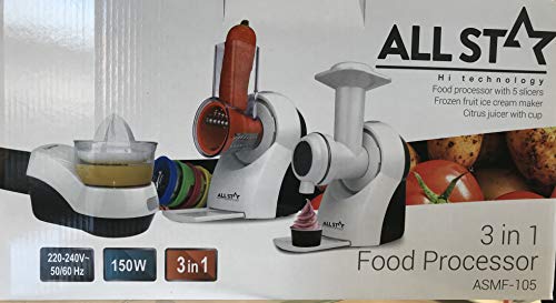 Robot 3In1 Food Processor All Star Asmf-105