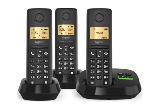 Gigaset Pure 100 Trio - Telefono Cordless Int.Ware