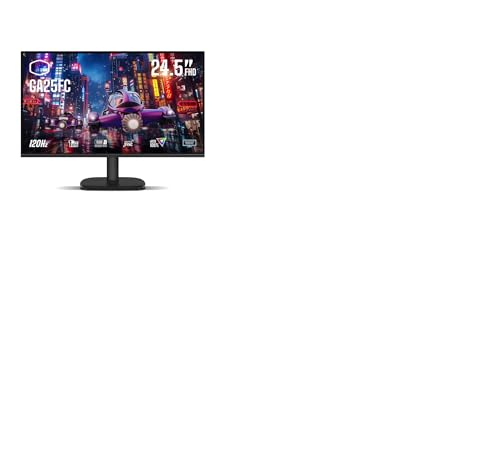 Cooler Master Ga25Fc-Uk - Monitor Widescreen Ips Da 24,5" (1920 X 1080/1 Ms/Vga/Hdmi)