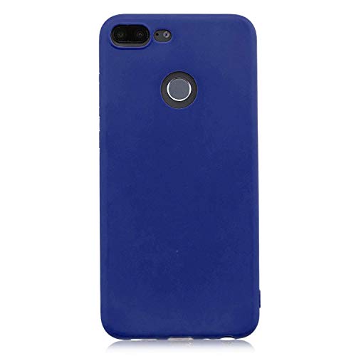 Cuzz Cover Per Huawei Honor 9 Lite+(1 Pezzi Proteggi Schermo In Vetro Temperato) Tinta Unita Premium Flessibile In Silicone Tpu Custodia Sottile Ultra