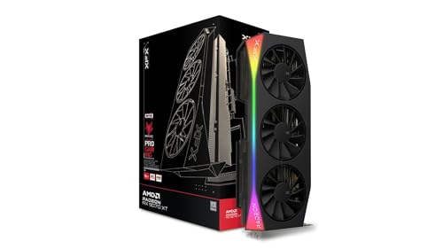 Xfx Amd Radeon Rx 9070Xt Mercury Gaming Rgb 16Gb Oc Gddr6 Nero