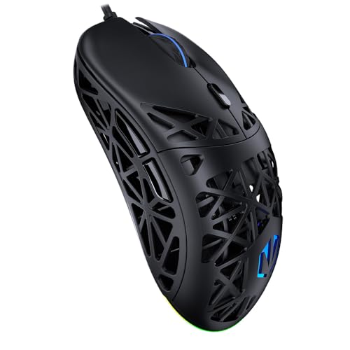 Endorfy Liv, Mouse Da Gioco, Design Ultraleggero (54 G), Massimo 12.000 Dpi, Pixart Paw3311, Kailh Gm 4.0, Usb-A, Software Dedicato, Retroilluminazion