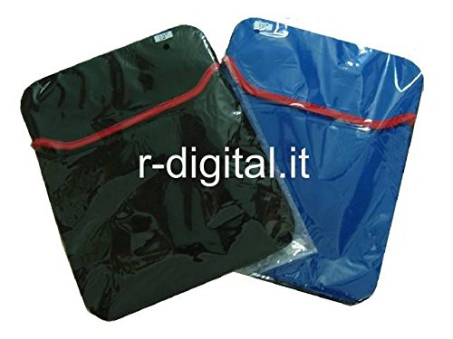 Custodia 13 14 15 15.4 Pollici Borsa Netbook Notebook Tablet Nero Blu Rosa