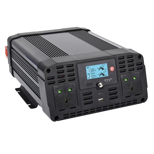 Power Inverter 2000W Sine Te22 Uk