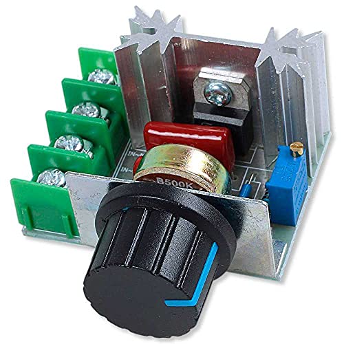 Ociodual Regolatore Variatore Di Velocità Ac 220V 2000W Giri Del Motore A Corrente 10A Tensione Regolabile Pwm Motori Lampada