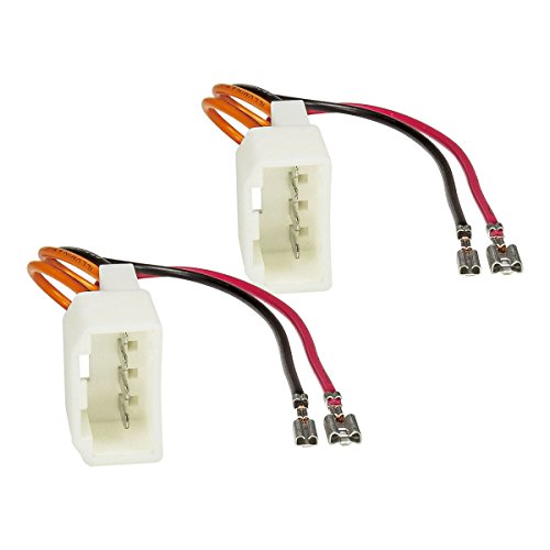 Tomzz Audio 7115-001 Adattatore Altoparlante (Set Di 2) A Din Compatibile Con Ford Dal 2007 Fiesta Dal 2009 C-Max Dal 2003 S-Max Dal 2007 Focus