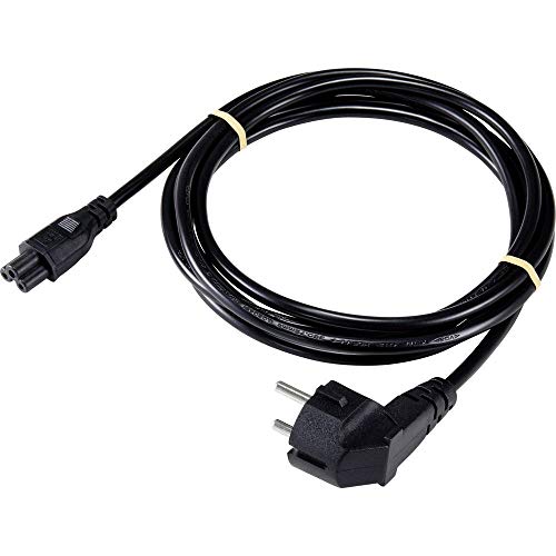 Cavo Di Rete Notebook Sygonix Sy-5043498 Nero 3.00 M