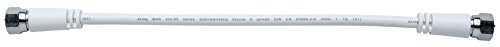 Axing Mak 020-80 - Cavo Modem Con Doppia Schermatura, Lunghezza 0,2 M