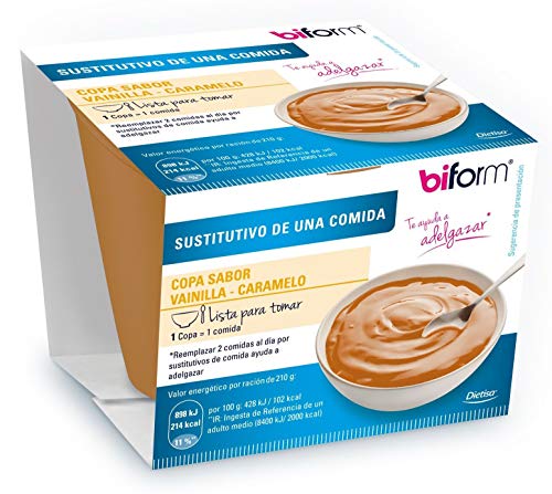 Biform Copa Vainilla Caramelo 210 Gr