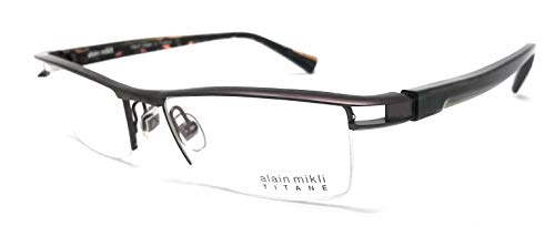 Occhiali Da Vista Alain Mikli Titane Al 0854 Colore 0087 Originali Uomo Donna