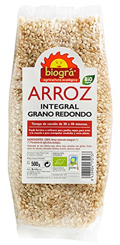 Biogra Arroz Integral Redondo 500G Biogra Bio