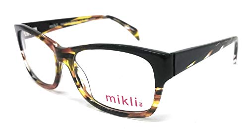 Occhiali Da Vista Donna Alain Mikli Ml 0945 0005 Marrone, Verde E Nero Quadrato