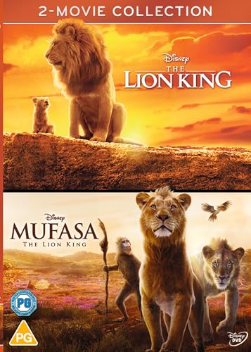 Disney'S Mufasa: The Lion King/The Lion King Double Pack (Live Action) [Dvd]