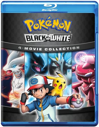 Pokemon: Black & White 4-Movie Collection (2 Blu-Ray) [Edizione: Stati Uniti]