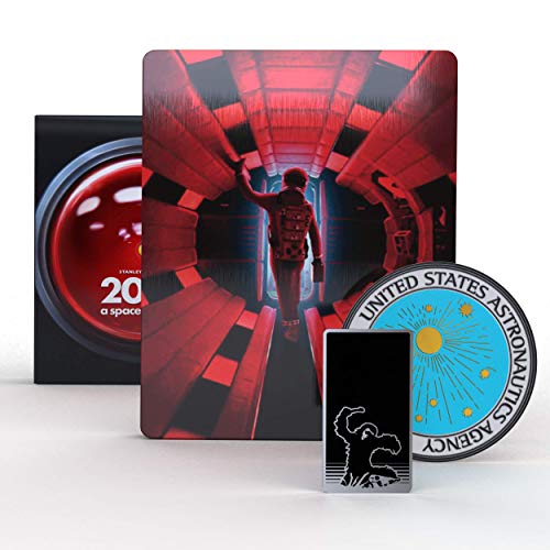 2001 Odissea Nello Spazio - Titans Of Cult Limited Edition Steelbook - Steelbook Edition (4K Ultra Hd + Blu-Ray)