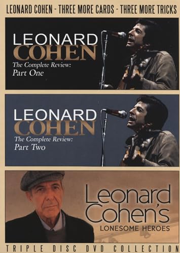 Leonard Cohen - Three More Cards, Three More Tricks (3Dvd)
