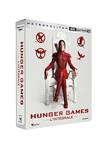 Coffret Hunger Games - L'Intégrale Edition Limitée Steelbook 4K Ultra-Hd
