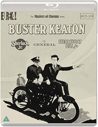Buster Keaton: Sherlock Jr., The General And Steamboat Bill, Jr. (Masters Of Cinema) Blu-Ray Standard Edition Reissue