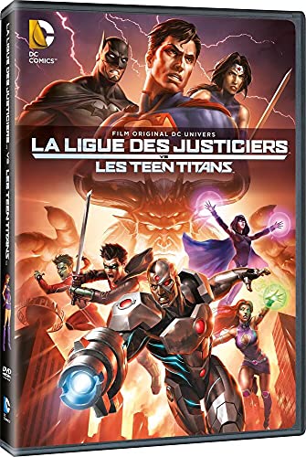 La Ligue Des Justiciers Vs Les Teen Titans - Dvd - Dc Comics
