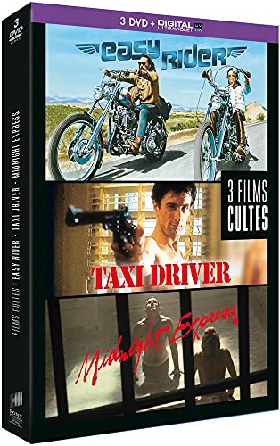 Coffret Culte 3 Films : Easy Rider ; Taxi Driver ; Midnight Express