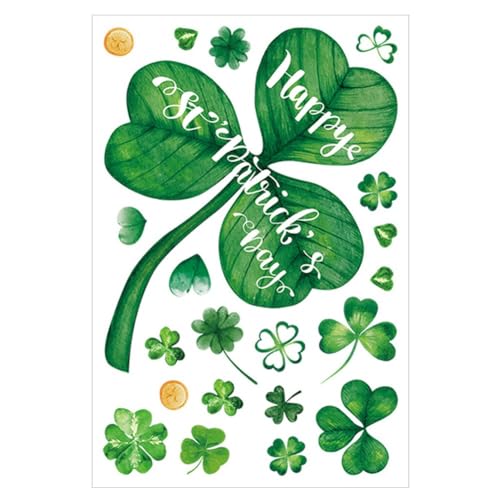 Casstaly Per Decorazioni Del Giorno Di San Patrizio, Decorazioni Per Finestre Del Giorno Di San Patrizio, Decorazioni Durevoli, Facili Da Usare