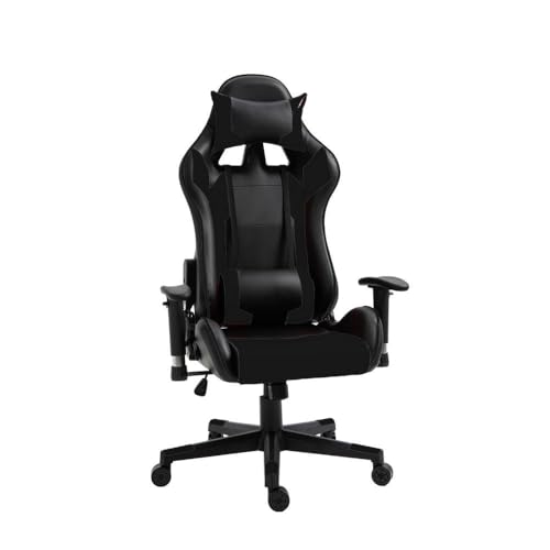 Indomita Poltrona Gaming Sputnik Colore Nero Telaio Acciaio