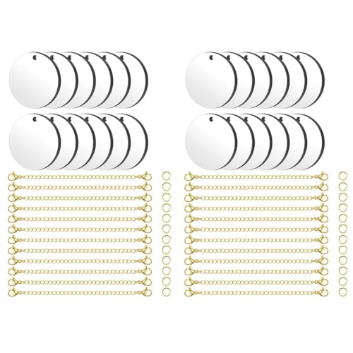 Casstaly 72 Pezzi Di Ciondoli Accessori Per Bicchieri Con Manico, Targhette Personalizzate Con Manico, Set Di Decorazioni Per Bicchieri Color