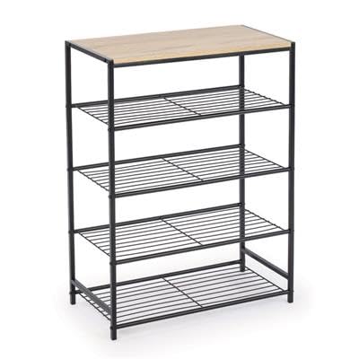 Ma Maison Scaffale A 5 Ripiani 60X30X83H Cm-Scaffalatura Per Magazzino, Cantina, Officina, Ufficio, Bagno Libreria, Fioriera, Veranda E Scarpiera- Mob