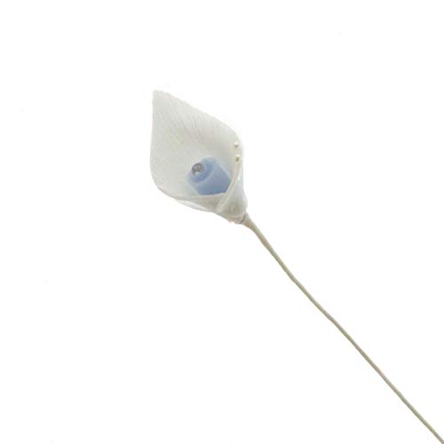Publilancio Srl Prezioso 72 Pz Calla Celeste Fiore Artificiale Bomboniera