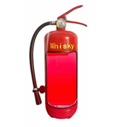 Begchy Estintori Mini Bar, Estintori Novità Mini Bar Riciclare Man Cave Regalo Stravagante Per Pompiere Amante Del Whisky