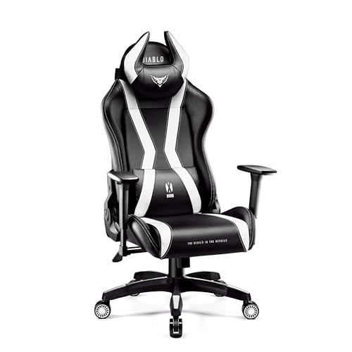 Diablo X-Horn 2.0 Sedia Da Gaming Gamer Poltrona Da Ufficio Scrivania Girevole Braccioli 3D Design Ergonomico Supporto Lombare Meccanismo Di Inclinazi