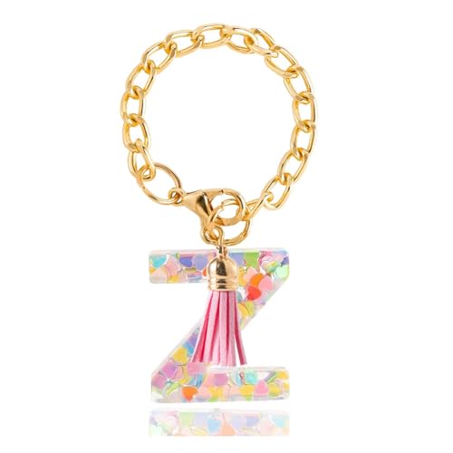 Wzxksoac Accessori Con Ciondolo A Forma Di Lettera Per -Cup, 1 Pz. Simpatico Ciondolo Con Manico Con Iniziale Per -Tumbler Per Donne E Ragazze,Z