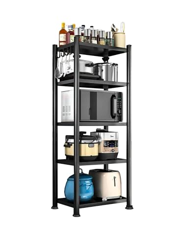 Magic Select Scaffalature Di Stoccaggio. Scaffale Modulare Multiuso. Scaffale Con Ruote. Scaffale Portaoggetti Di Metallo. Mobili Per Cucina, Bagno, C