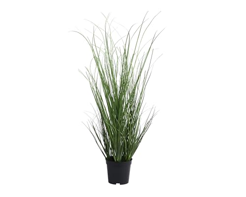 Pianta Artificiale Miscanthus Zebrinus Vaso D25 H68 Arredo Decor