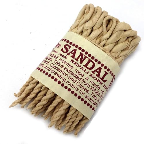 Ancient Wisdom Pure Herbs Sandalwood & Spice Rope Incense