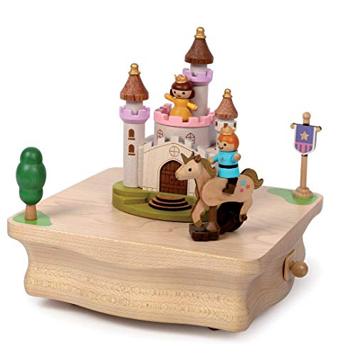 Wooderful Life Carillon In Legno Multirotazione Tema Principe E Principessa