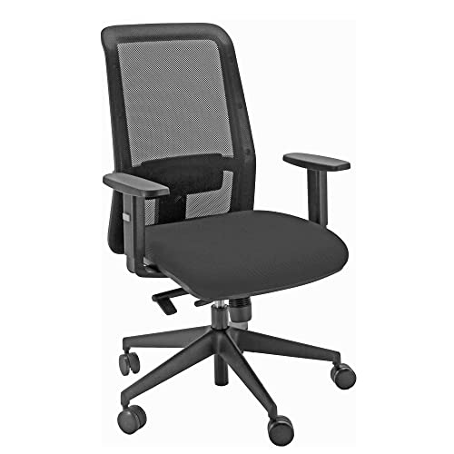 Unisit Seduta Ergonomica, Nero, Grande