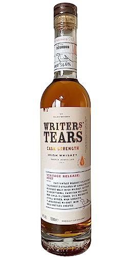 Writer'S Tears Cask Strength Irish Whiskey Vintage Release 2022 54,6% Vol. 0,7L In Giftbox